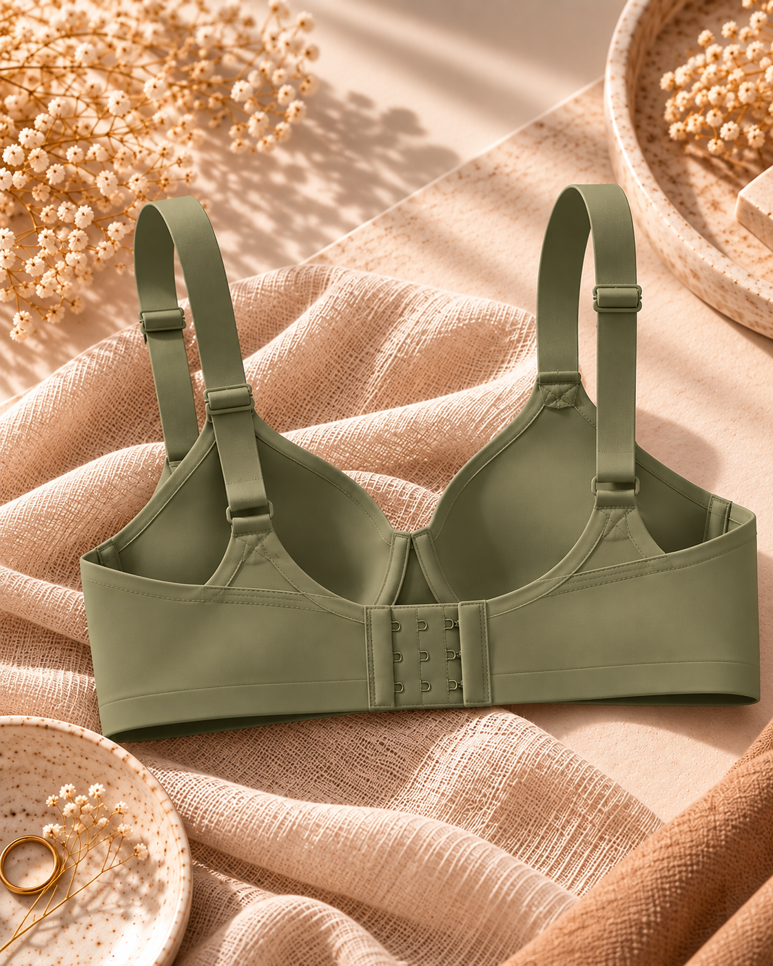 RIDOZ Green Innerwear Back View