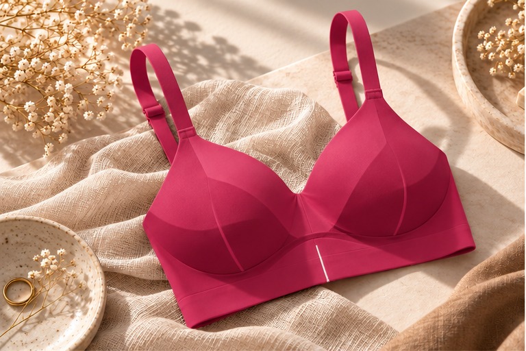 RIDOZ Pink Innerwear Front View